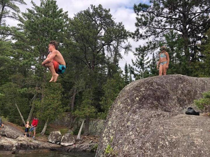 Muskie Bay Resort Nestor Falls Eksteriør billede